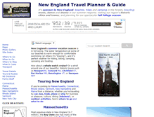 Tablet Screenshot of newenglandtravelplanner.com